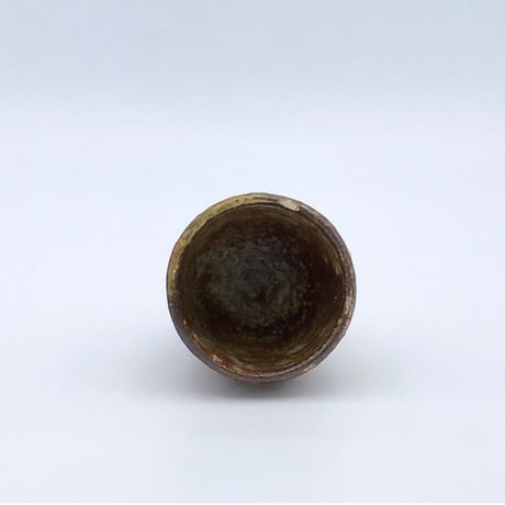 【沖縄の陶器・やちむん】　金城宙矛　粉引酒呑み