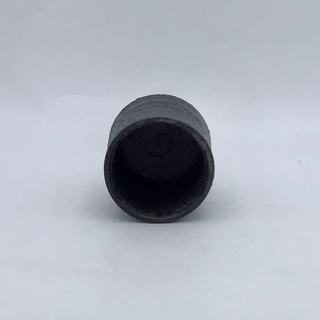 【沖縄の陶器・やちむん】　西表焼青烽窯　鈴石釉杯　無地
