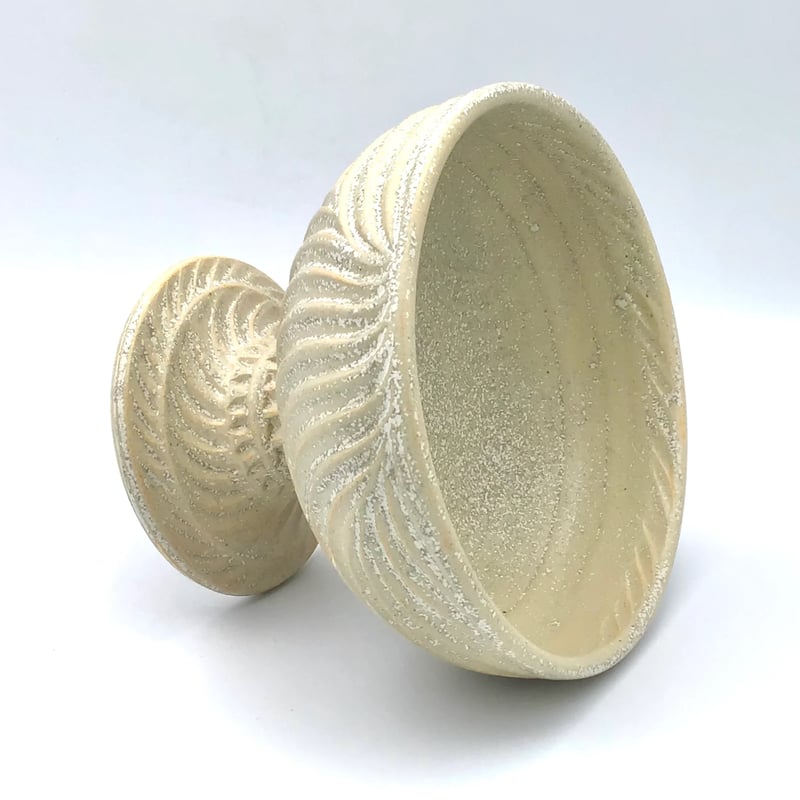 沖縄の陶器・やちむん】 新里竜子 南端ポタリー コンポート | 沖縄の