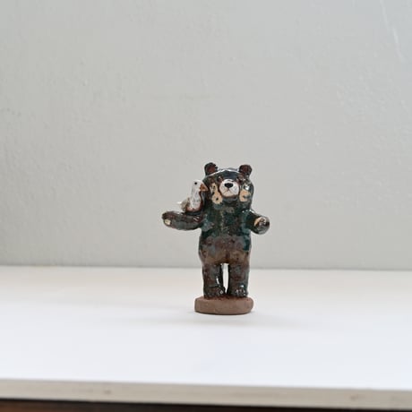 76_クマとトリ