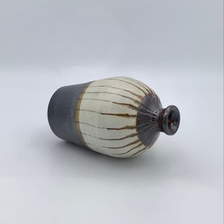 【沖縄の陶器・やちむん】　西表焼青烽窯　徳利　小