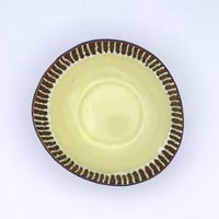 【やちむん】シリアルボウル（レモンイエロー）　眞正陶房/ Okinawan Pottery Shinsei Toubou "Cereal bowl yellow"