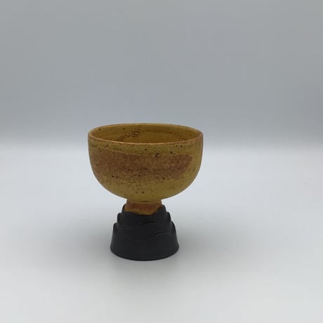 【沖縄の陶器・やちむん】　陶factory509　なみなみ茶呑み 黄