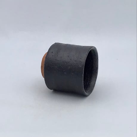 【沖縄の陶器・やちむん】　西表焼青烽窯　鈴石釉杯　無地