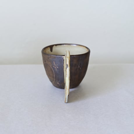 【沖縄の陶器・やちむん】エゾフクロウカップ