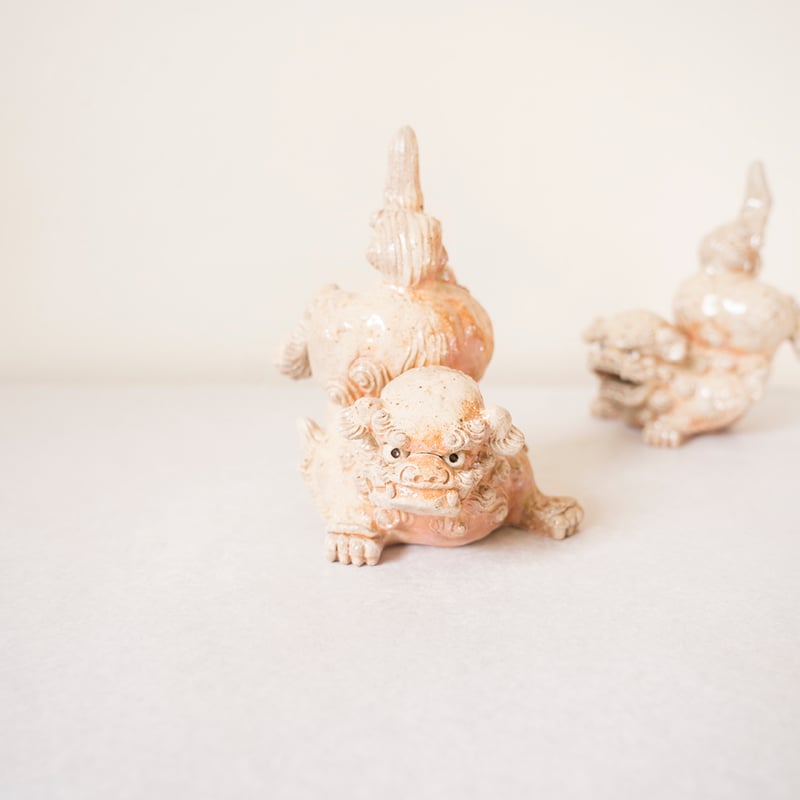 沖縄の陶器・やちむん】 シーサー陶房大海尾立ちシーサー | 沖縄の