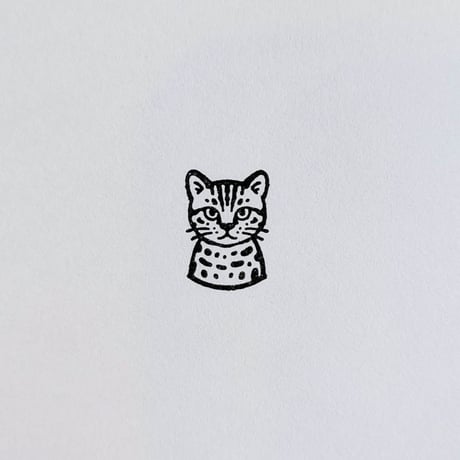 【おきなわはんこ小】やまねこ