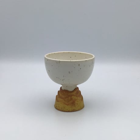 【沖縄の陶器・やちむん】　陶factory509　なみなみ茶呑み 白