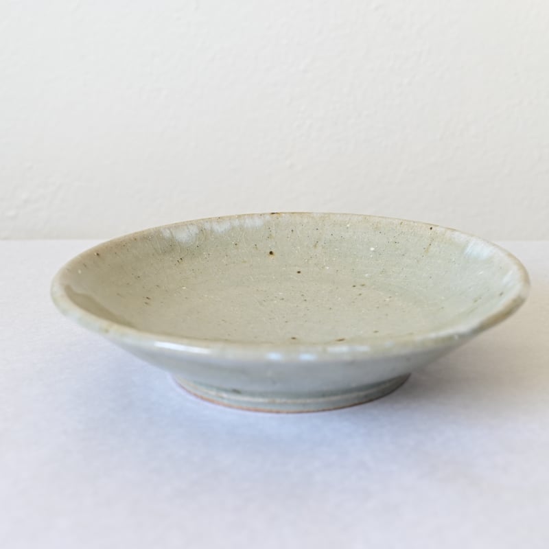 沖縄の陶器・やちむん】 金城宙矛 灰釉皿 | 沖縄のうつわ