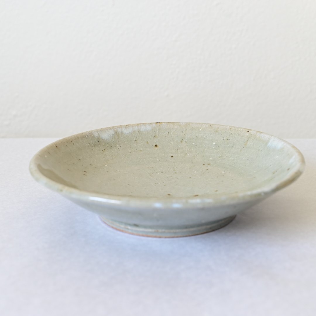 沖縄の陶器・やちむん】 金城宙矛 灰釉皿 | 沖縄のうつわ