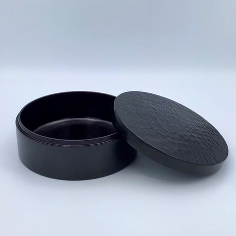 【沖縄の木漆工】　あさと木漆工房　お弁当箱　直径14cm