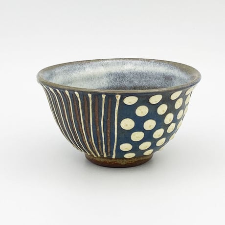 沖縄の器【神谷理加子】ご飯茶碗（マカイ）／Okinawan Pottery Rikako Kamiya Rice bowl called "MAKAI"