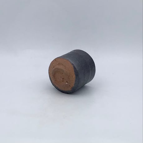 【沖縄の陶器・やちむん】　西表焼青烽窯　鈴石釉杯　無地