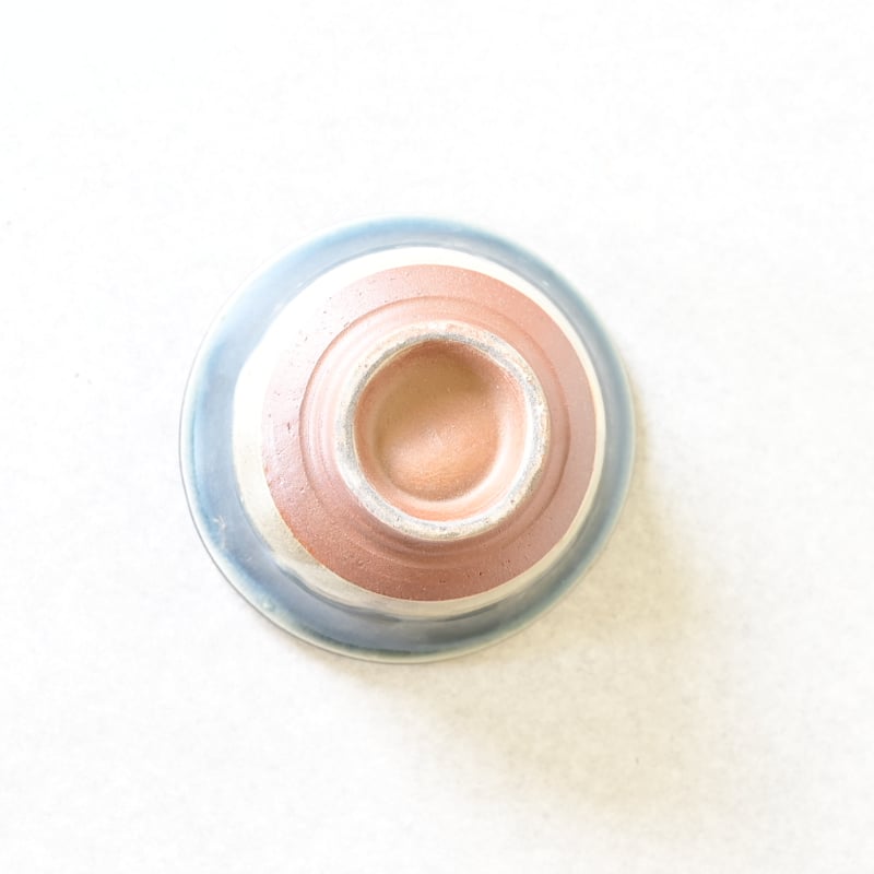 沖縄の器・やちむん・壺屋焼】 國場陶芸 赤絵 ぐい呑み b | 沖縄の