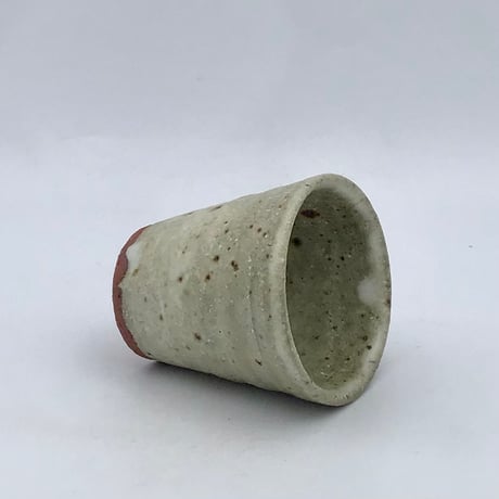 【沖縄の陶器・やちむん】　西表焼青烽窯　藁灰釉杯
