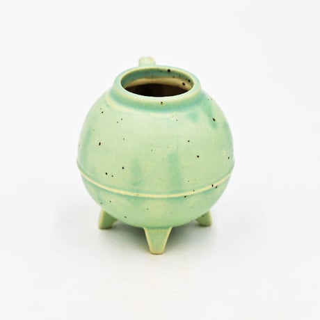 【沖縄の陶器・やちむん】　陶factory509　マメタンク　ミント