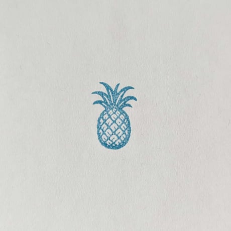 【おきなわはんこ小】パイナップル