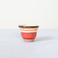 國場 陶芸　國場 一さん　7寸皿　やちむん　壺屋焼　国場一さん 沖縄の器・やちむん・壺屋焼】 國場陶芸 赤絵 7寸皿 i | 沖縄のうつわ