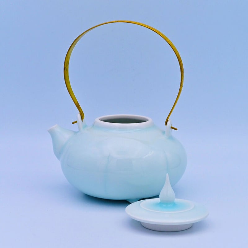 沖縄やちむんおなが家陶芸作家1点もの蓋物