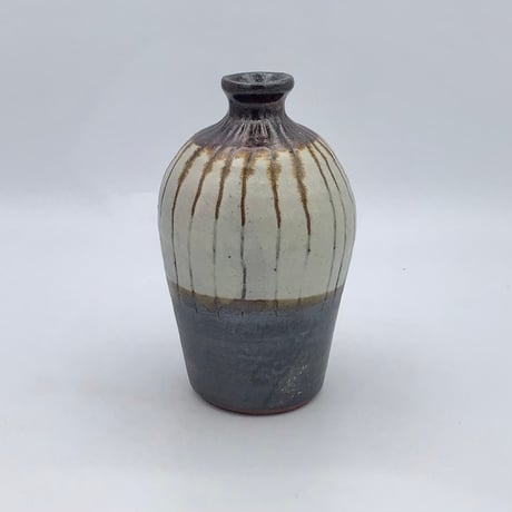 【沖縄の陶器・やちむん】　西表焼青烽窯　徳利　小