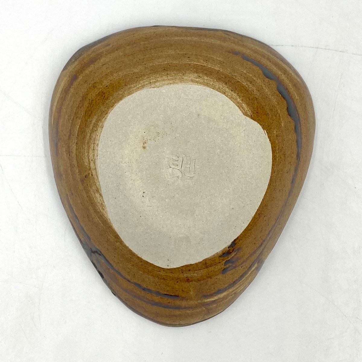 沖縄の陶器・やちむん】 眞正陶房 さんかくボウル マカロン ターコイズ