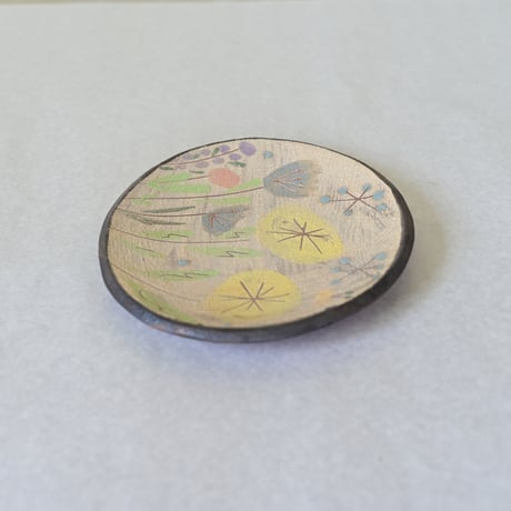 【沖縄の陶器・やちむん】サラダ皿 C
