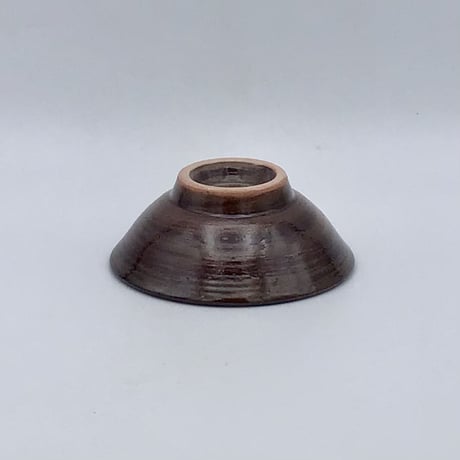 【沖縄の器・やちむん・壺屋焼】　國場陶芸　赤絵　3寸皿　A