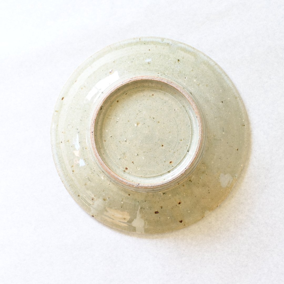 沖縄の陶器・やちむん】 金城宙矛 灰釉皿 | 沖縄のうつわ、やちむん