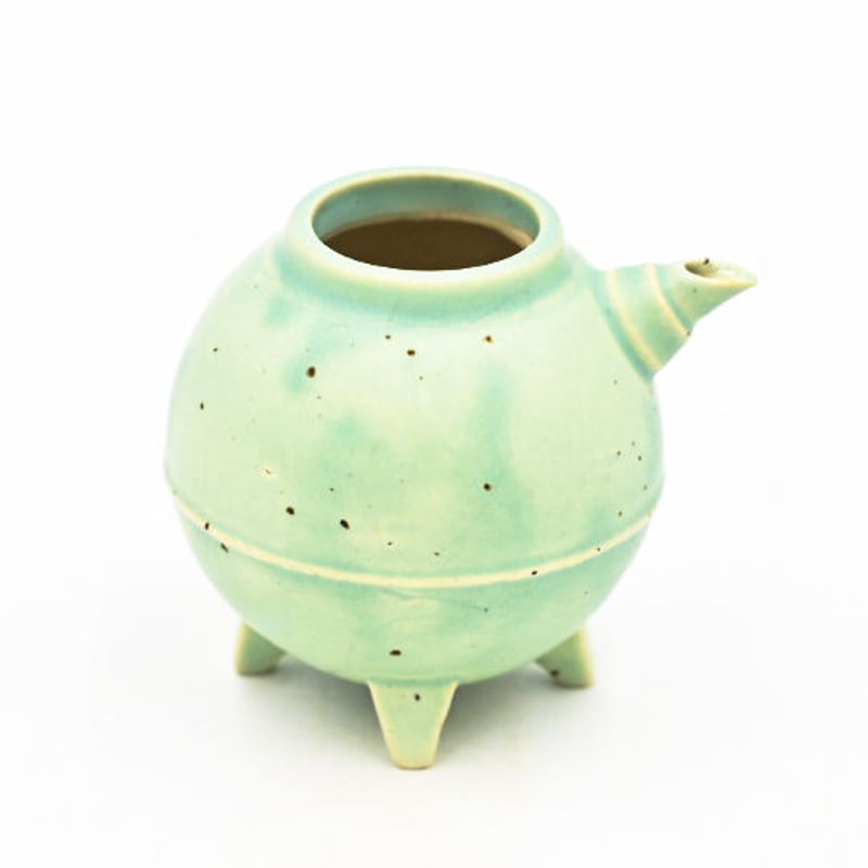 沖縄の陶器・やちむん】 陶factory509 マメタンク ミント | 沖縄の