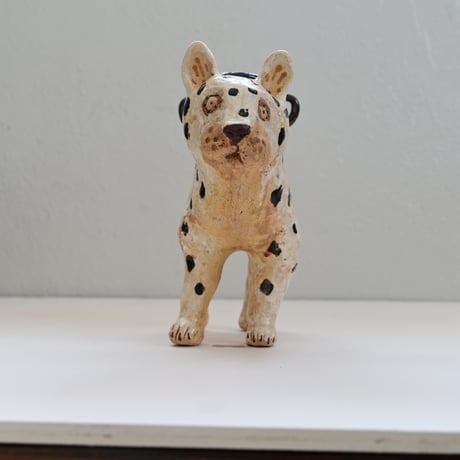 5_犬 花器
