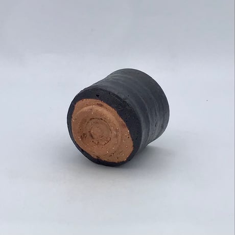 【沖縄の陶器・やちむん】　西表焼青烽窯　鈴石釉杯　無地