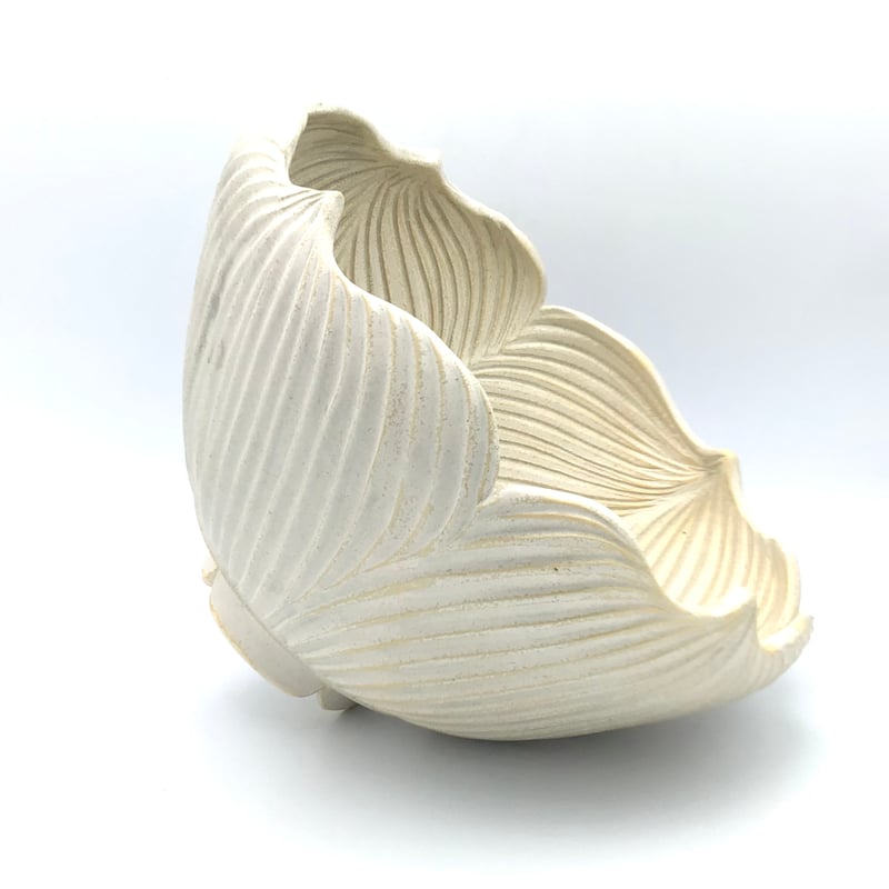 沖縄の陶器・やちむん】 新里竜子 南端ポタリー 花しのぎ大鉢 | 沖縄の