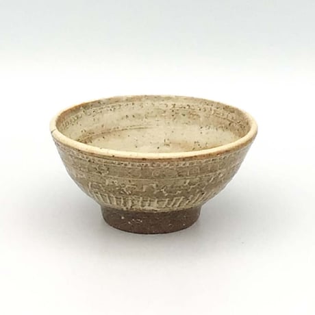 【沖縄の陶器・やちむん】　金城宙矛　象嵌小鉢