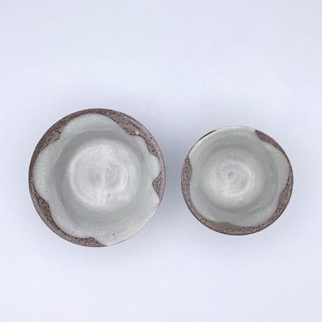 【沖縄の陶器・やちむん】　新里義和　海花KAIKA　湯呑み　ペア
