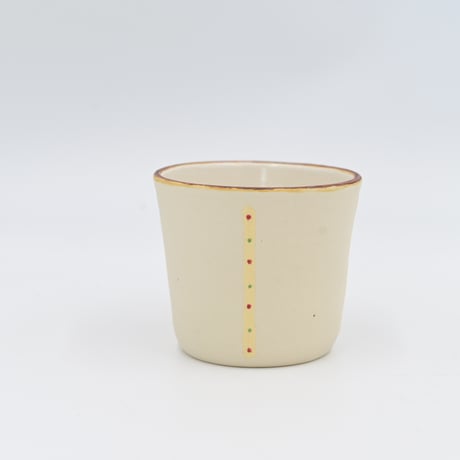 【沖縄の陶器・やちむん】　工房ことりの　イッチンマグ ブラウン