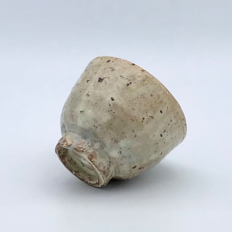 【沖縄の陶器・やちむん】　金城宙矛　粉引湯呑み