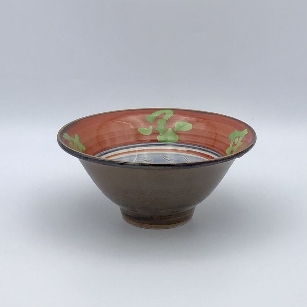 貴重！器 沖縄やちむん ラーメン鉢 アカマシバル製陶所