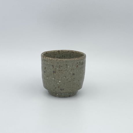 【沖縄の陶器・やちむん】　金城宙矛　灰釉　マグカップ