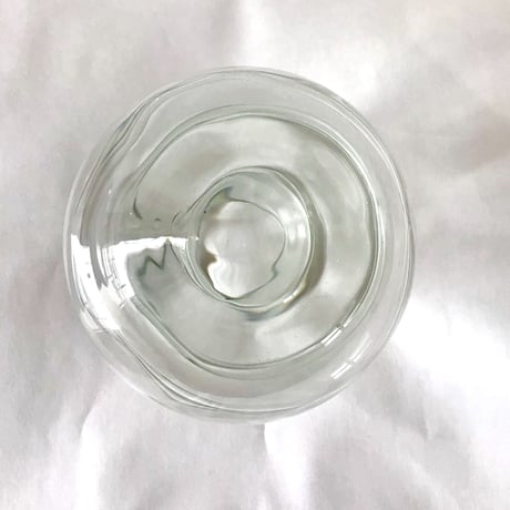 【沖縄の琉球ガラス】　白鴉再生硝子器製作所　水差し