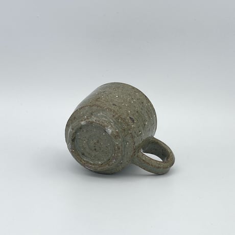 【沖縄の陶器・やちむん】　金城宙矛　灰釉　マグカップ
