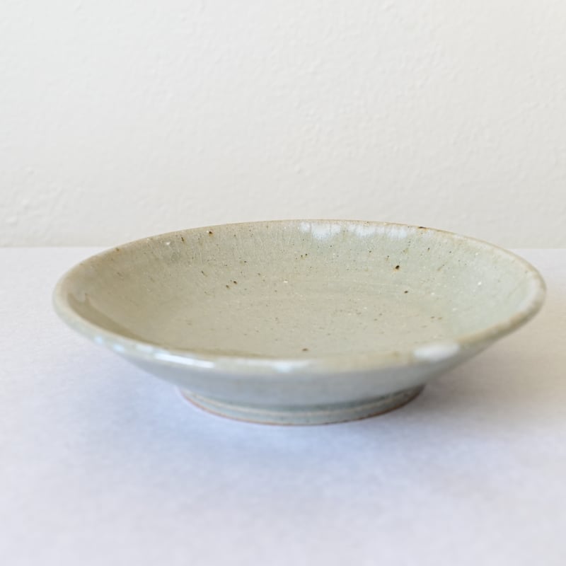 沖縄の陶器・やちむん】 金城宙矛 灰釉皿 | 沖縄のうつわ