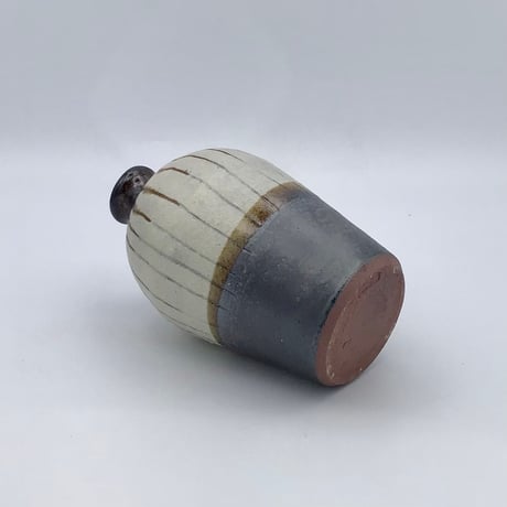 【沖縄の陶器・やちむん】　西表焼青烽窯　徳利　小
