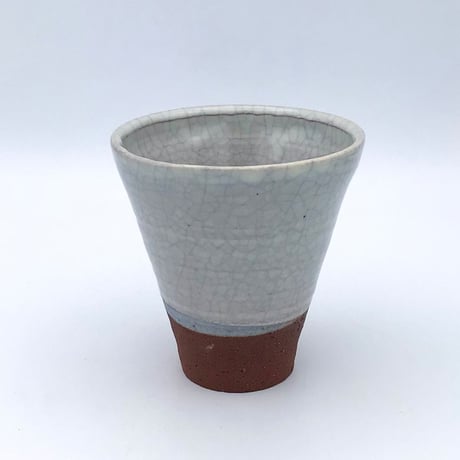 【沖縄の陶器・やちむん】　新里義和　海花KAIKA　ビアマグ　ジョーグー　B