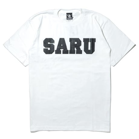 SARU Tee(袖ロゴ無し) [WHITE]