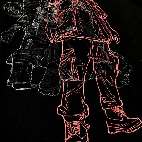 惨家Tee 2 (BLACK)