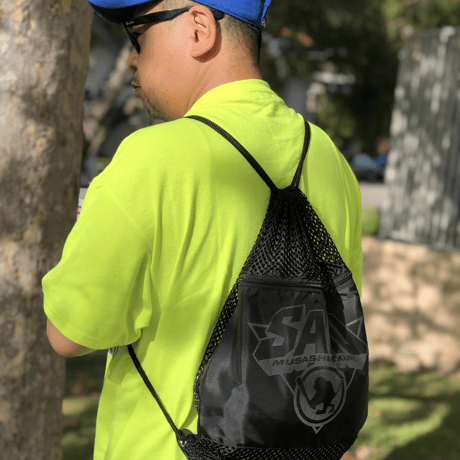 SARUメッシュリュック [BLACK]