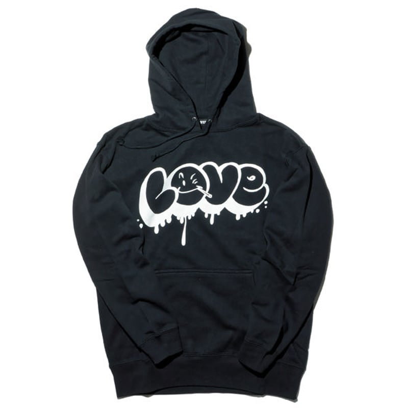 LOVE HOODIE [BLACK] | SANTASTIC! ONLINE STORE