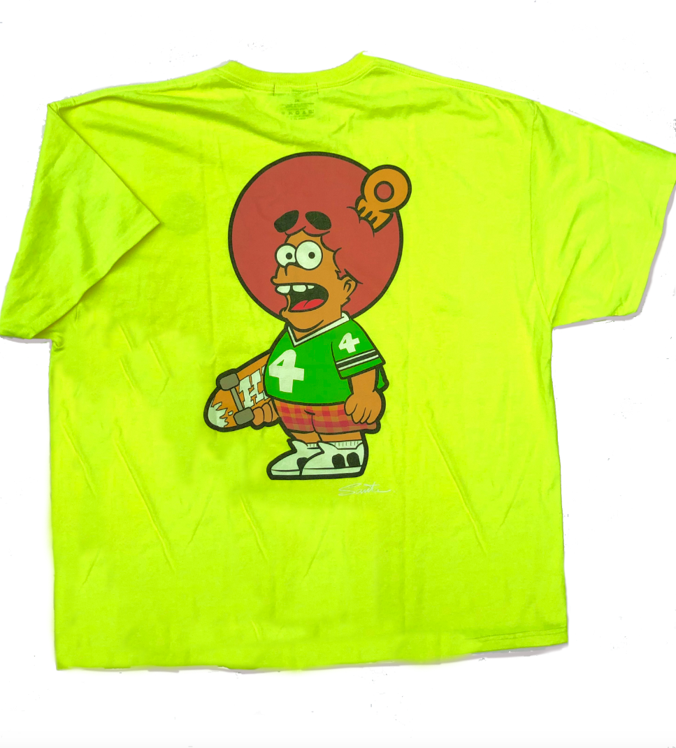 Hasheem Skate Tee | SANTASTIC! ONLINE STORE