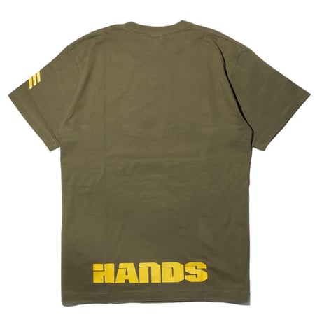 HANDS Tee [オリーブ]