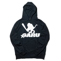 SARU STAR HOODIE [BLACK]